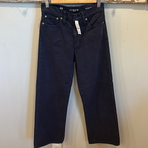 J. Crew Black Flare & Wide Leg Jeans - Picture 2 of 9